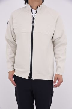 【25AW】 MEN'S WR KNIT BLOUSON / 超撥水糸 ハイネックニットブルゾン (ベージュ)