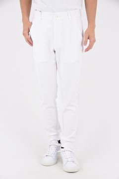 【26SS】 GM SIDE LINE RIB PANTS / モノトーンシリーズ サイドライン リブパンツ (ホワイト)*