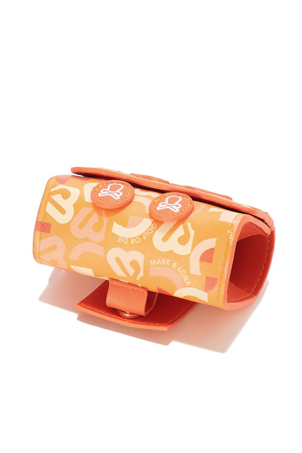 【26SS】 G.O.D UTILITY BALL CASE / シンセティックレザー 多機能ボールポーチ (オレンジ)