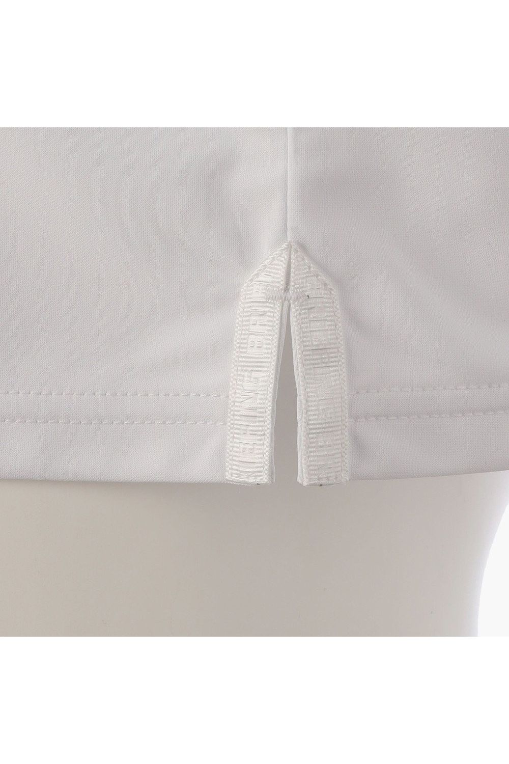 【26SS】 CE MEN’S BACK LOGO LINE HIGHNECK RF / ロゴテープ リラックスフィット モックネックTシャツ (ホワイト)