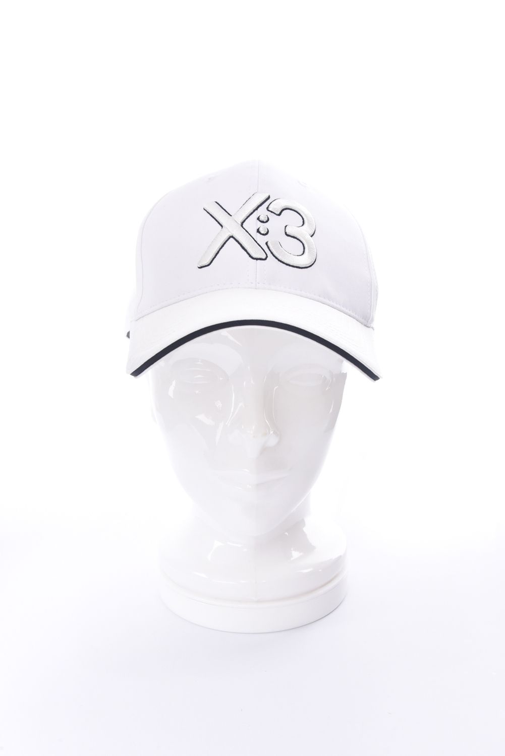 KI-XXX THREE - 【25SS】 LOGO CAP / ロゴ キャップ (ホワイト