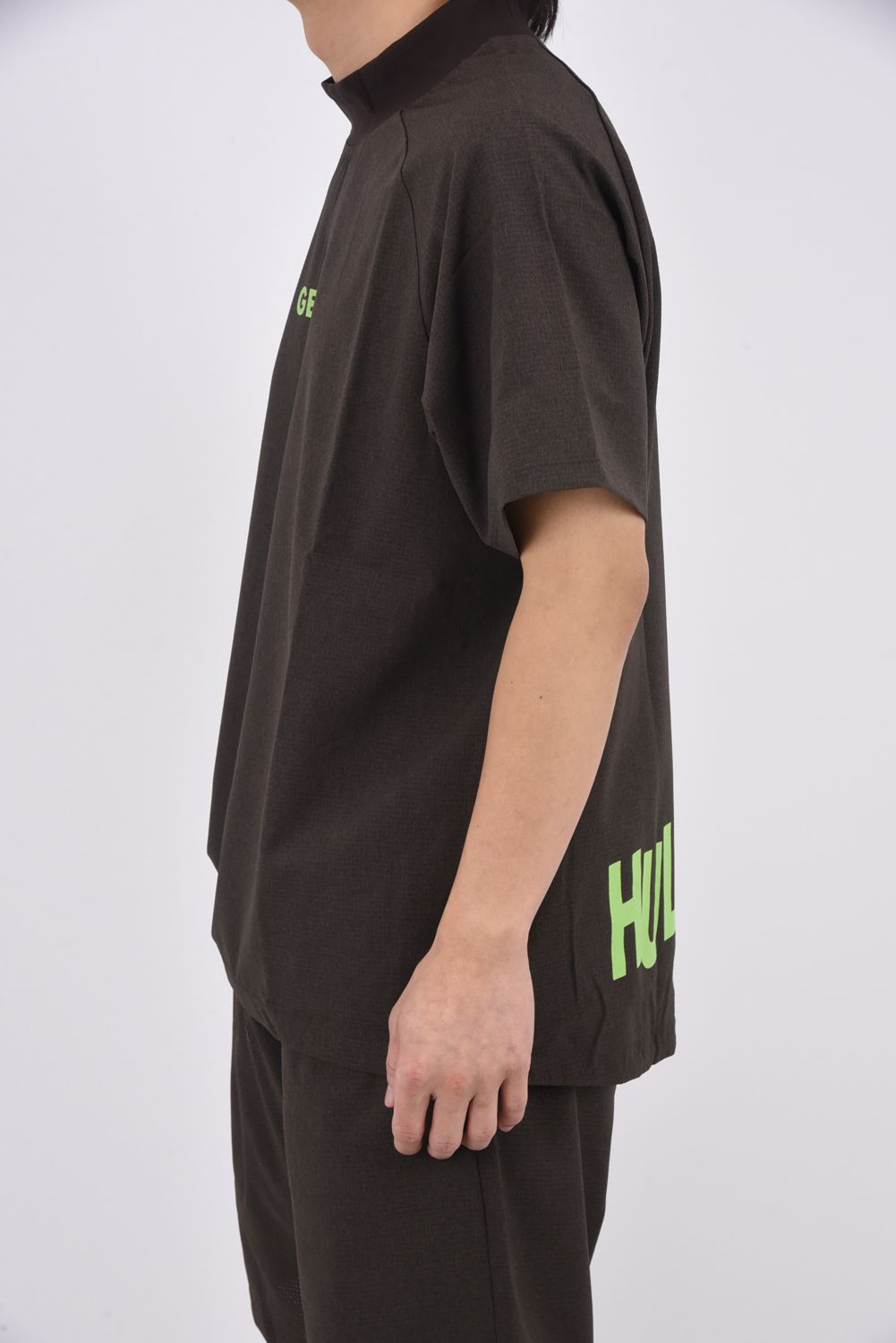 【26SS】 DOT AIR MOCK NECK / ドットエアー モックネック （ブラウン）