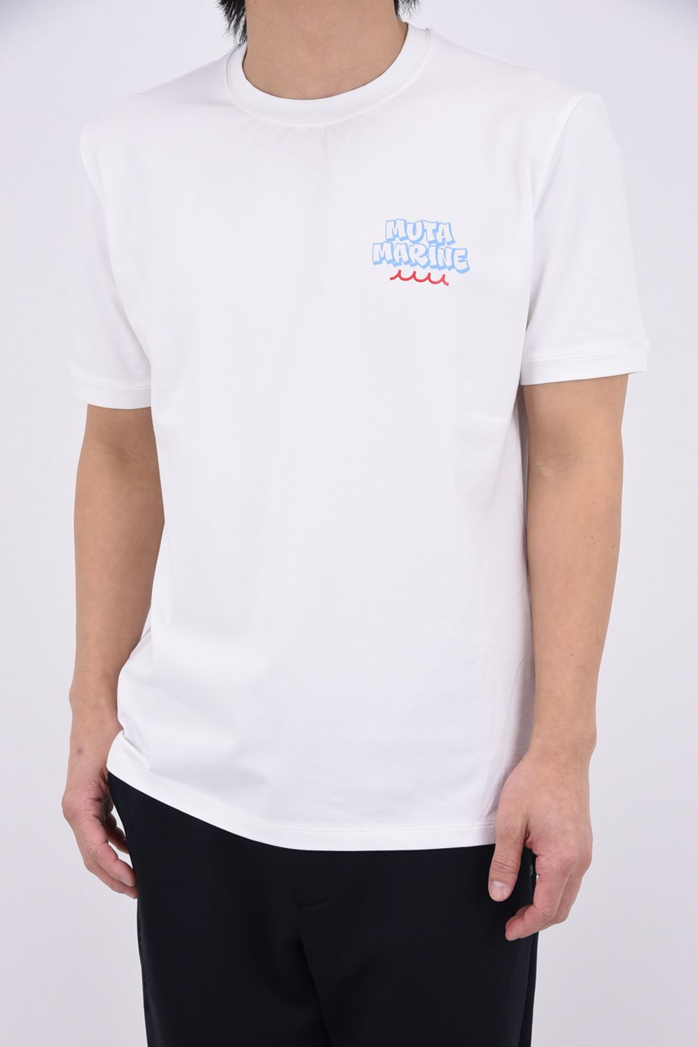 【26SS】 MULTI LOGO STRETCH T-SHIRTS / マルチロゴプリント Tシャツ (ホワイト)