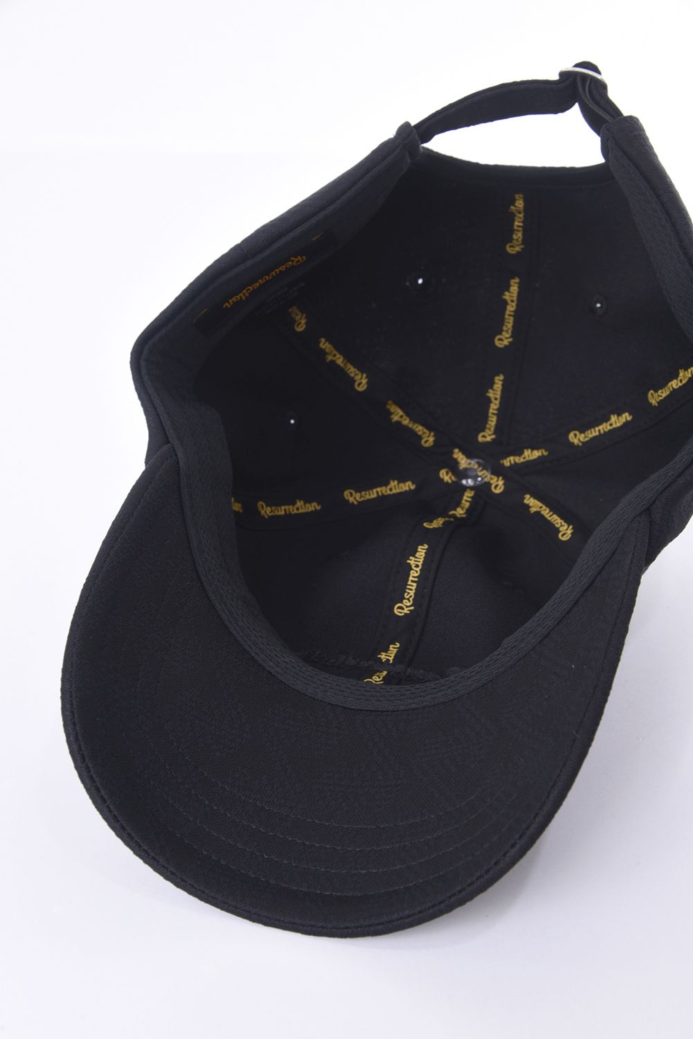 GM JACQUARD CAP / ブランドオリジナルテキスタイル ジャガード キャップ (ブラック)