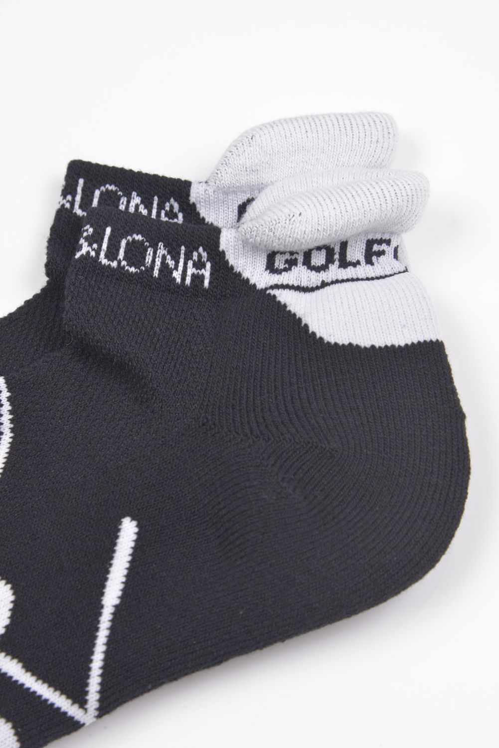 【26AW】 CIRCLE ICON SNEAKER SOCKS / ジャパンメイド サークルスカルジャカード スニーカー丈 ローソックス (ブラック)