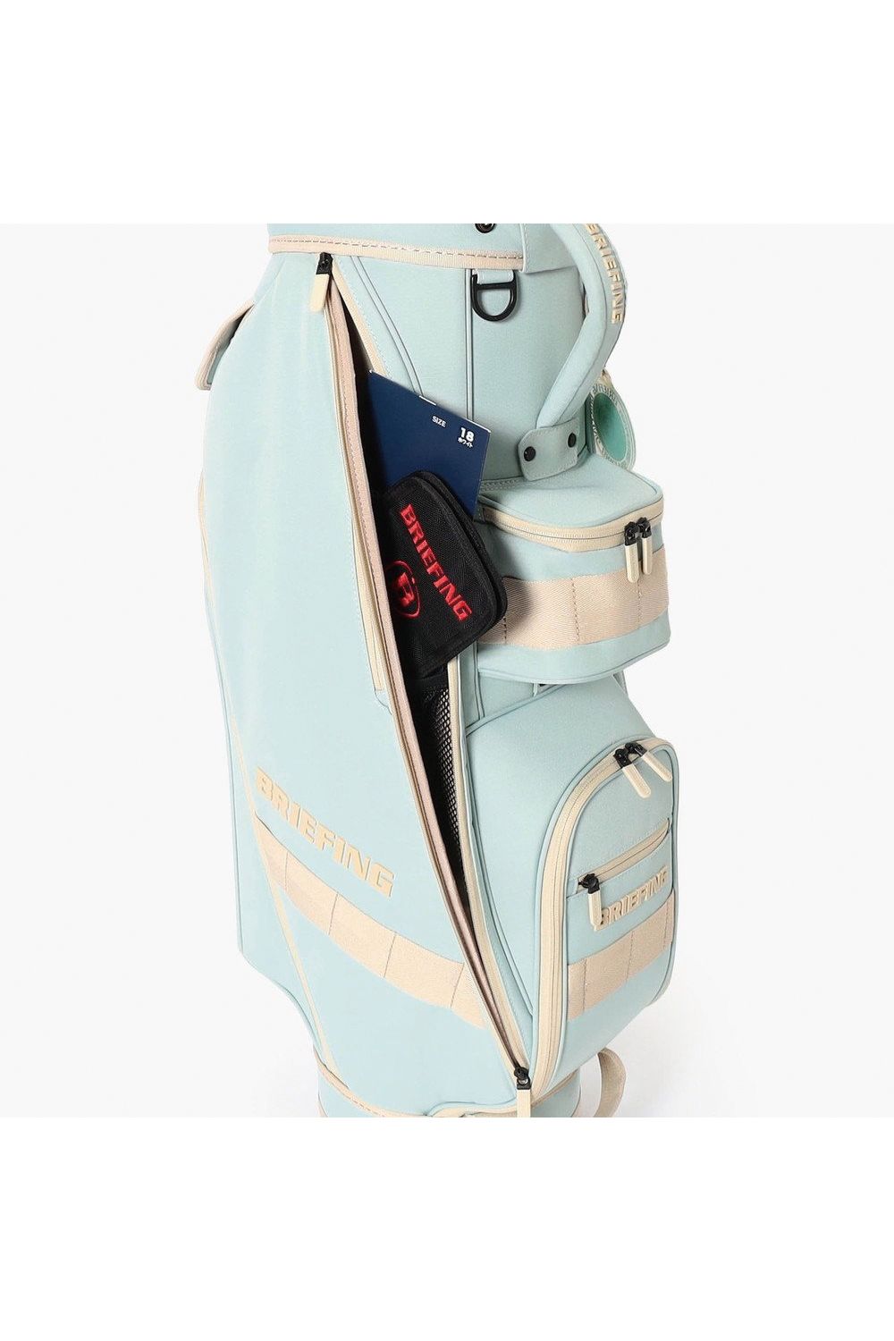 【26SS】【銀行振込・代金引換不可】【返品・交換不可】【NC SERIES】 CR-14 / カートタイプ キャディバッグ (ミントグリーン)