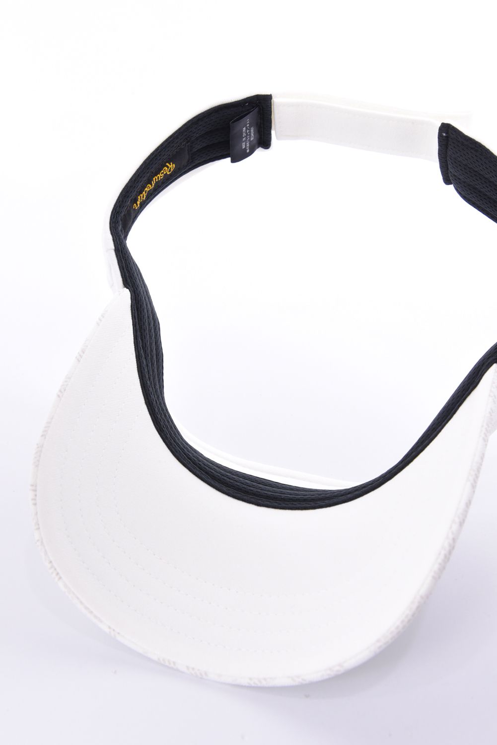 【26AW】 GM BRIM VISOR LANATEC / ブランドロゴ刺繍 オリジナルテキスタイル サンバイザー （モノホワイト)
