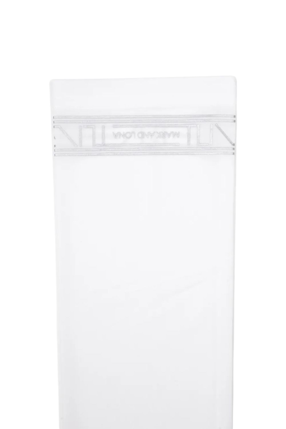 【26SS】【T-LINE】 ARM COVER / ブランドロゴ箔プリント アームカバー (ホワイト)