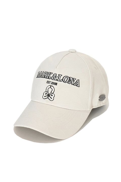 【26AW】 MERCURY CAMO STRETCH CAP / シグネチャーカモ ブランドロゴ刺繍 ストレッチキャップ (オフホワイト)