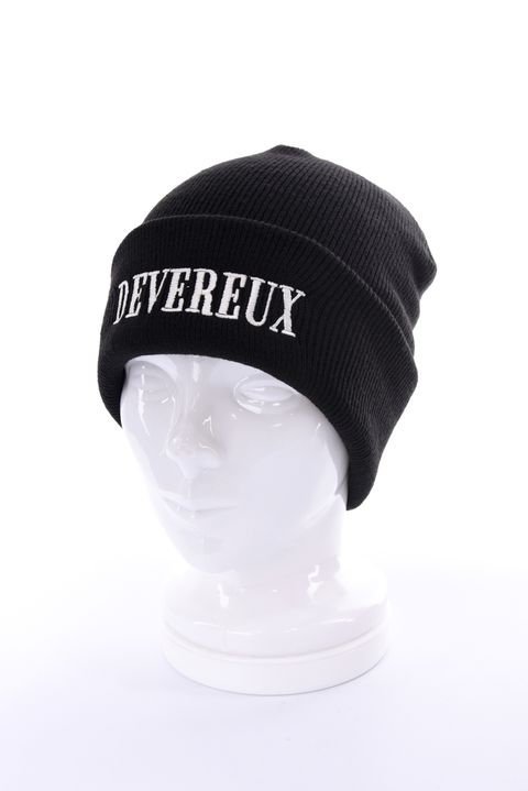 【26AW】 DVG LOGO BEANIE / ブランドロゴ刺繍 ニットビーニー (ブラック)