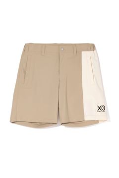 【26SS】 VERTICAL BICOLOR SHORTS / バイカラー ショートパンツ (ベージュ)