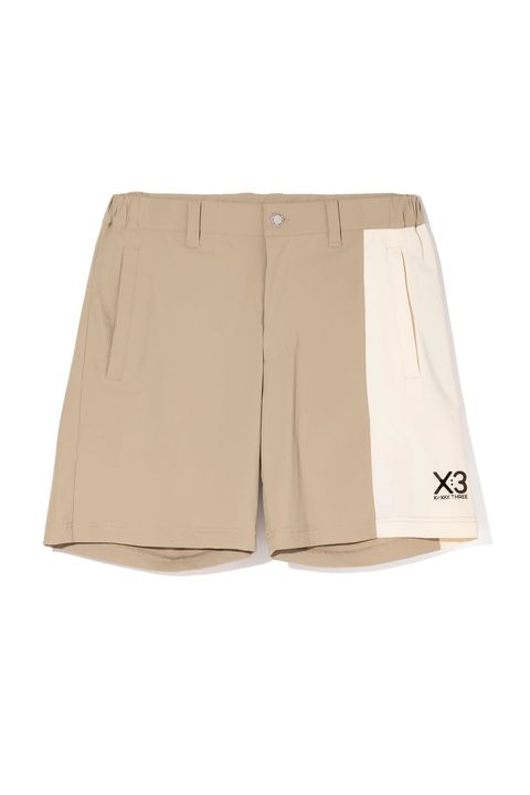 【26SS】 VERTICAL BICOLOR SHORTS / バイカラー ショートパンツ (ベージュ)