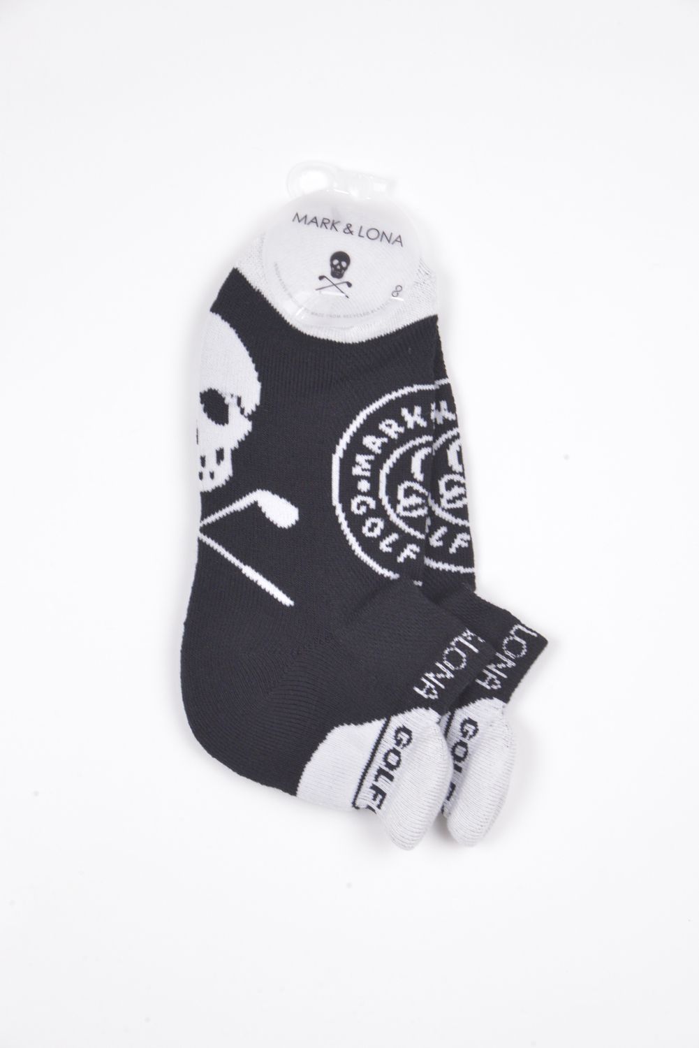 【26AW】【レディース】 CIRCLE ICON SNEAKER SOCKS / ジャパンメイド サークルスカルジャカード スニーカー丈 ローソックス (ブラック)