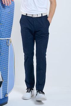 【25SS】GM EMBOSS LONG PANTS / オリジナルテキスタイル ロングパンツ (ネイビー)*