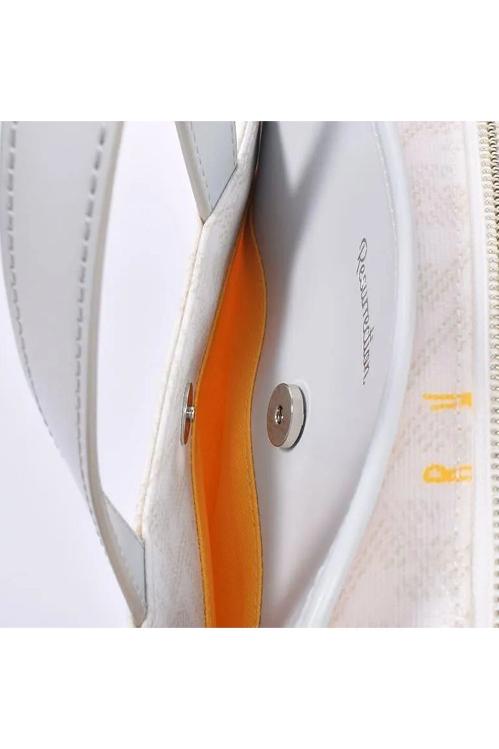 【26SS】 LANIUS TETRA (ラニウス テトラ) / ブランドオリジナルテキスタイル スリム カートバッグ (モノホワイト)*