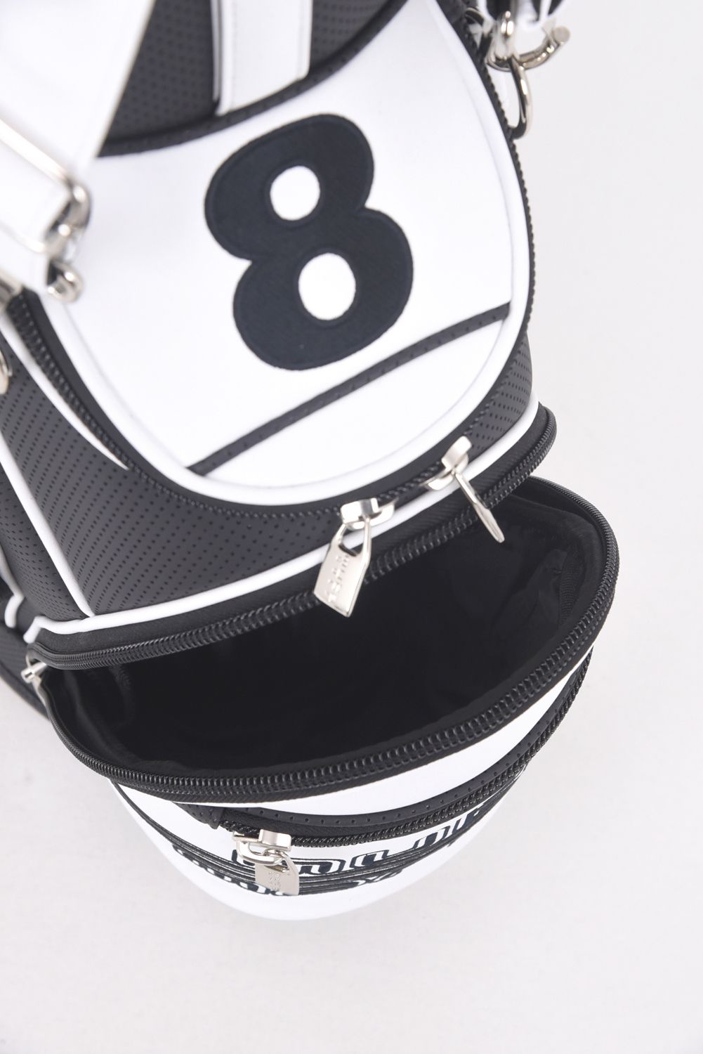 【銀行振込・代金引換不可】【返品・交換不可】 CADDY BAG / CONTINUA バイカラー キャディバッグ (ブラック)