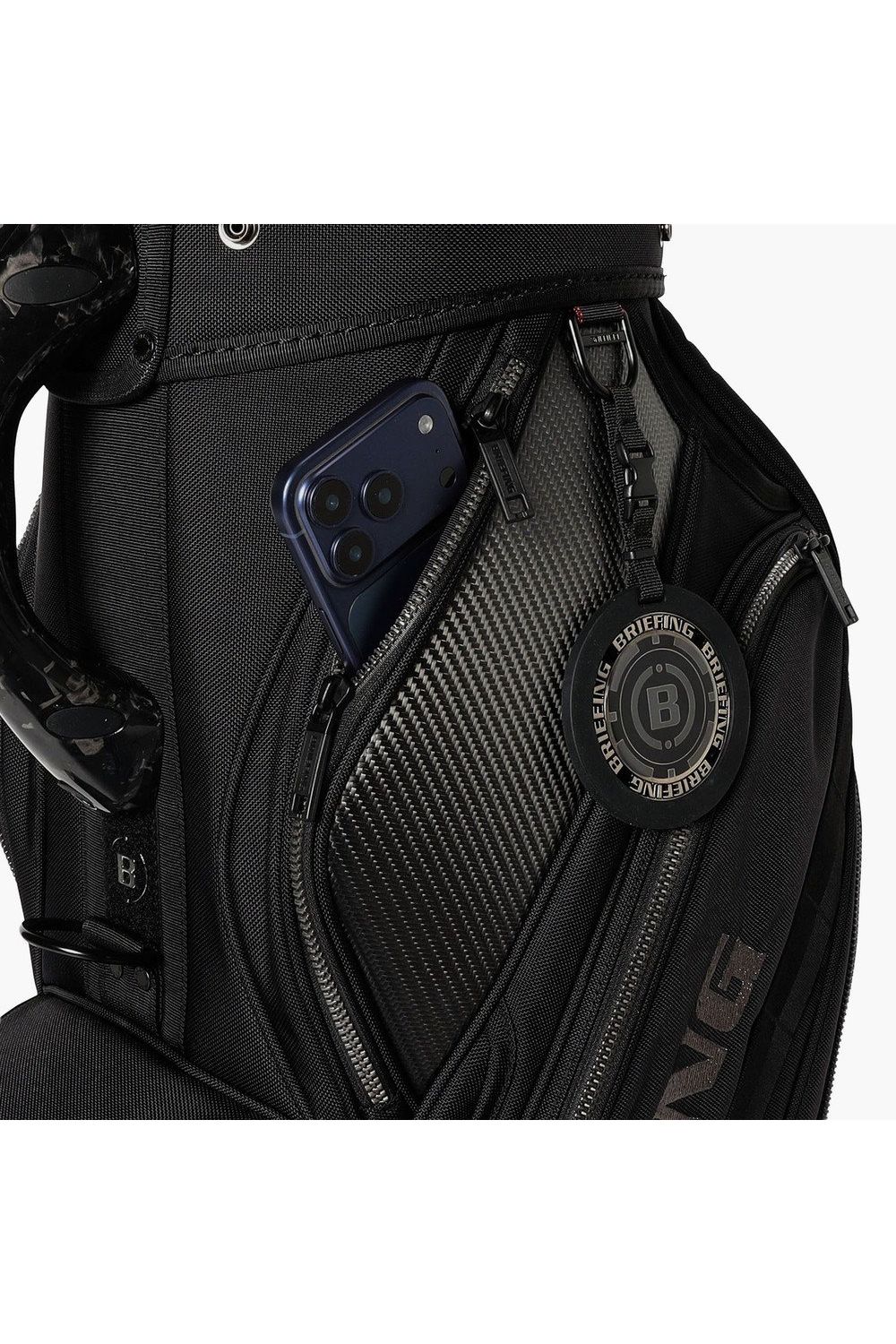 【26SS】【銀行振込・代金引換不可】【返品・交換不可】 CR-12 PREMIUM CARBON / プレミアムカーボンコレクション カートタイプ キャディバッグ (ブラック)