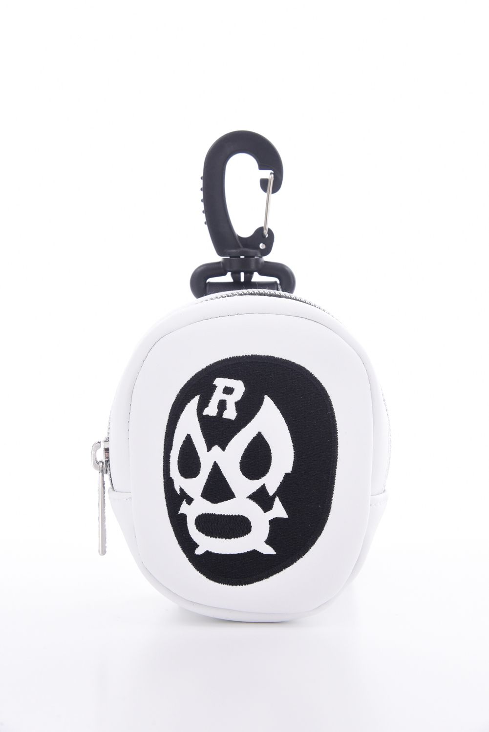 LUCHA BALL POUCH / マスクマン ボールポーチ (ホワイト)