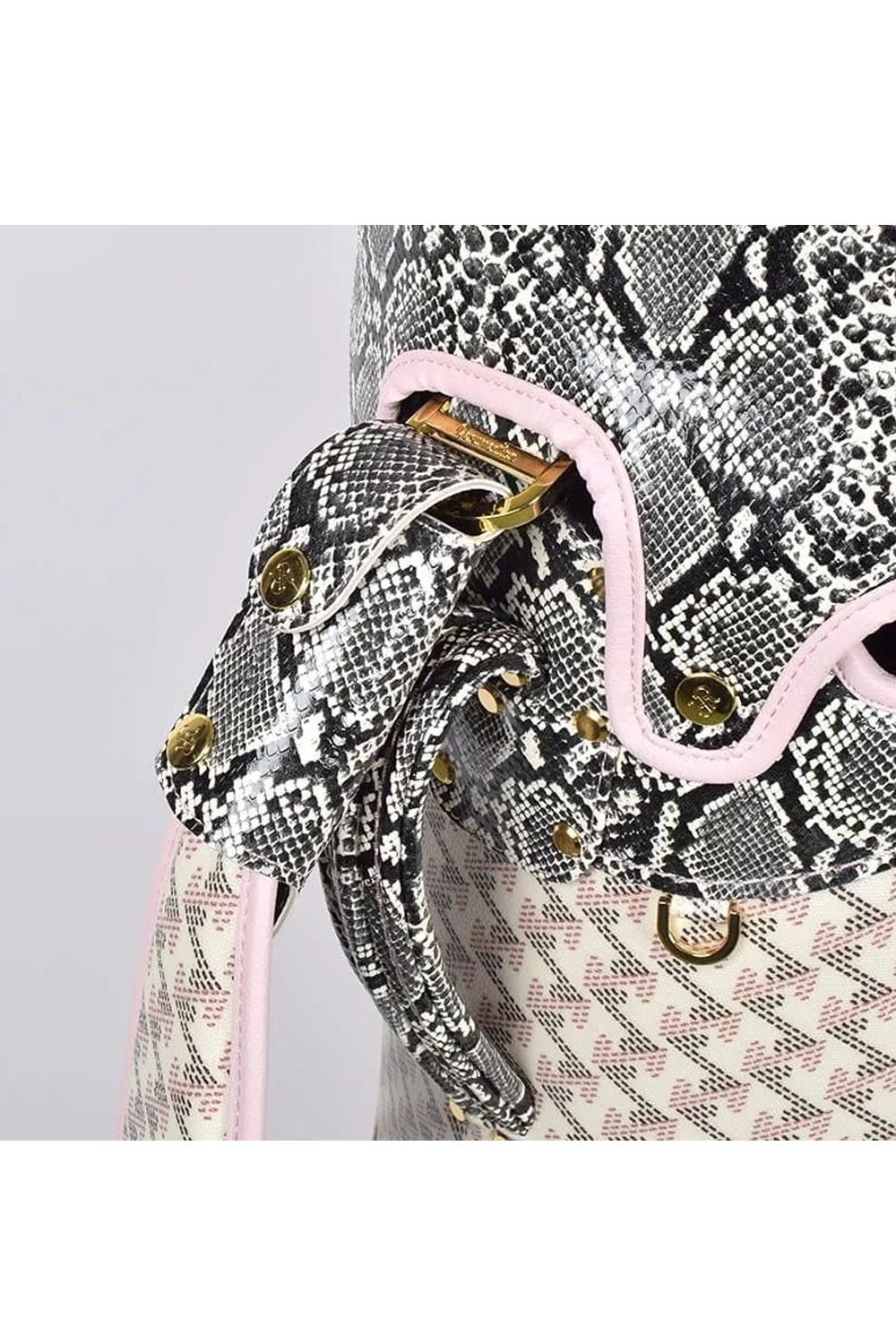 【銀行振込・代金引換不可】【返品・交換不可】【金田久美子プロモデル】 ORIOLA Pro (オリオラ プロ)  / カートタイプ キャディバッグ （パイソン）*