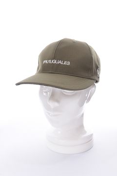 FLAT CAP / ツバ裏ロゴ フラットキャップ カーキ