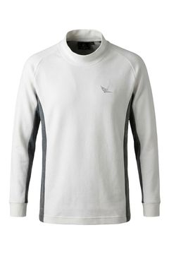 【26AW】 Side Panel Mock NeckLong Sleeve / サイド パネル モックネック (ホワイト) (10月入荷予定)
