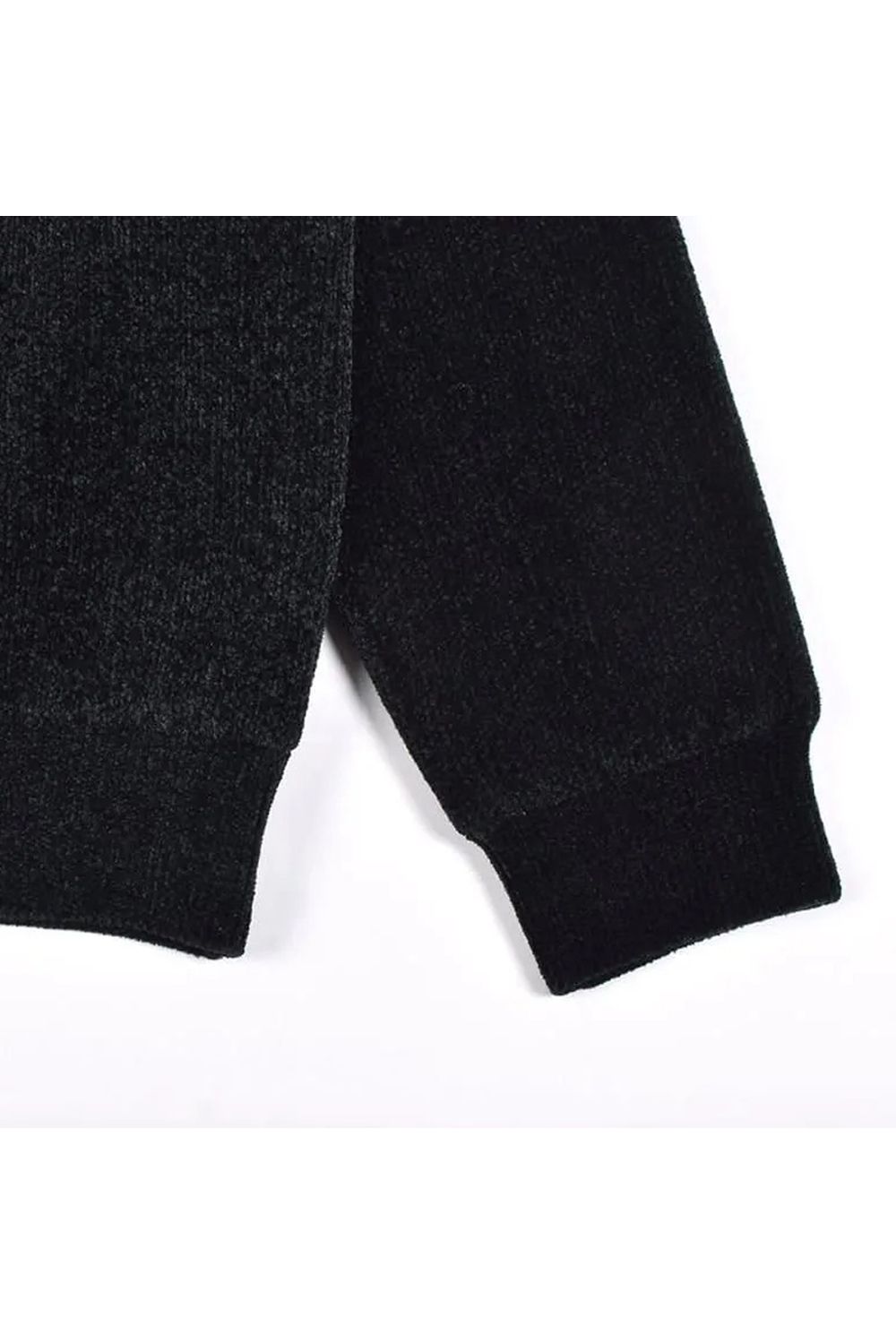 【26AW】【レディース】 AIRSHUT MOLE YARN HIGH NECK KNIT / モールヤーン 防風裏地 ハイネックニット (ブラック)*