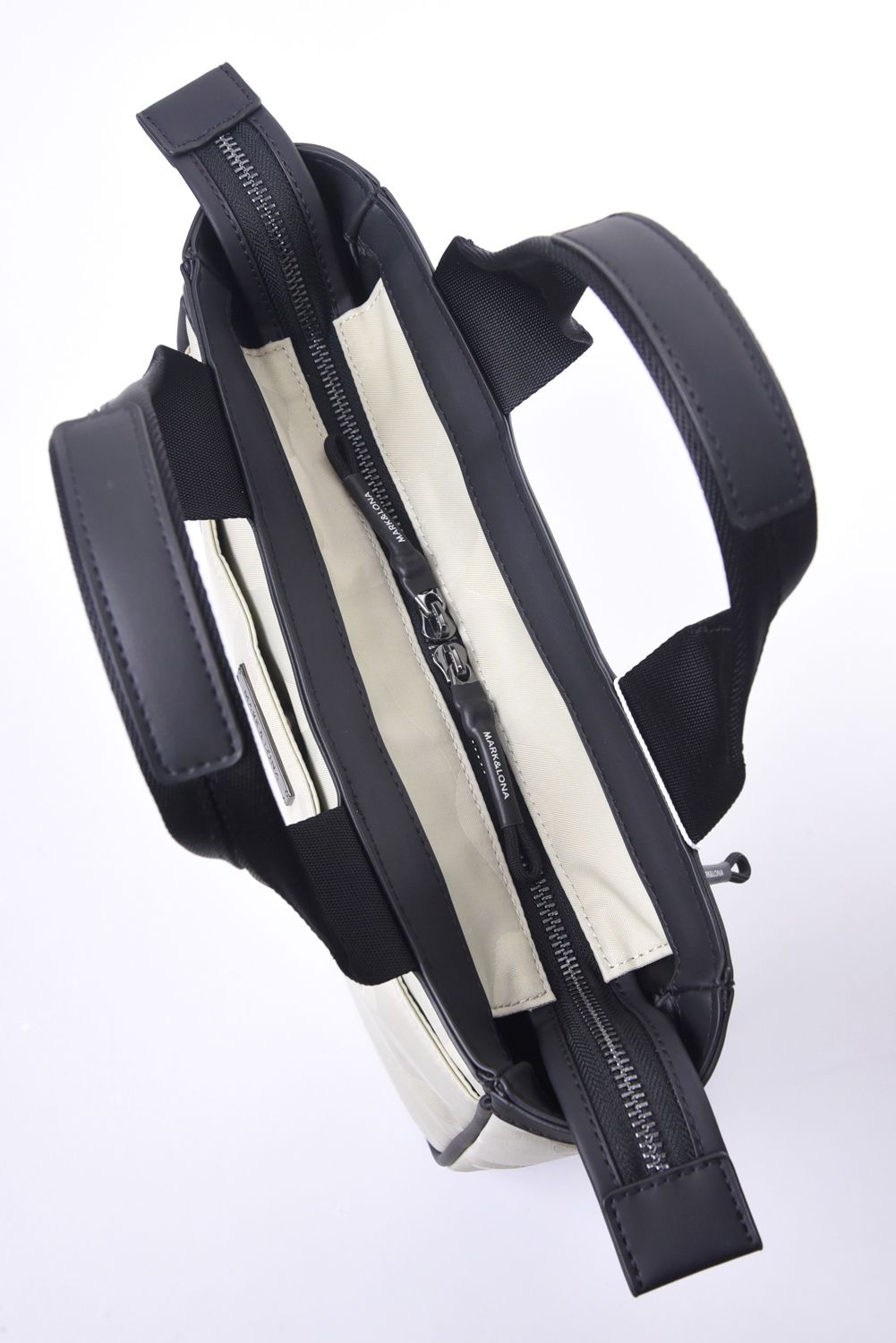 【2025AW 木村拓哉さん着用 VOL.5】 PREMIUM GAUGE CART BAG / コーデュラナイロン レザーパイピング オリジナルカモジャカード カートバッグ (アイスグレー)