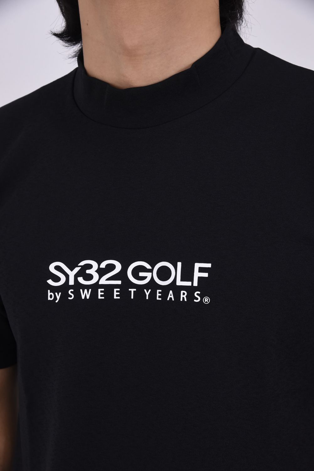 【26SS】 COOL DRY MOCK / クールドライ モックネックTシャツ (ブラック)