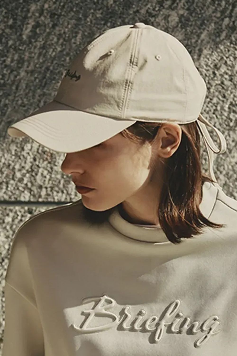 BRIEFING - 【26SS】【レディース】 WOMEN'S SMALL LOGO RIBBON CAP