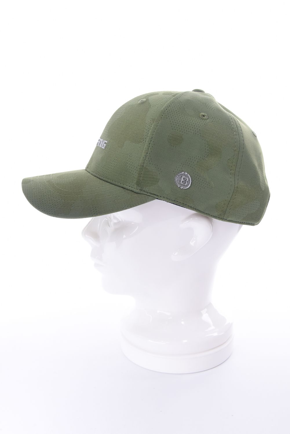 【26SS】 MEN’S CAMO JQ CAP / カモフラージュジャカード キャップ (オリーブ)