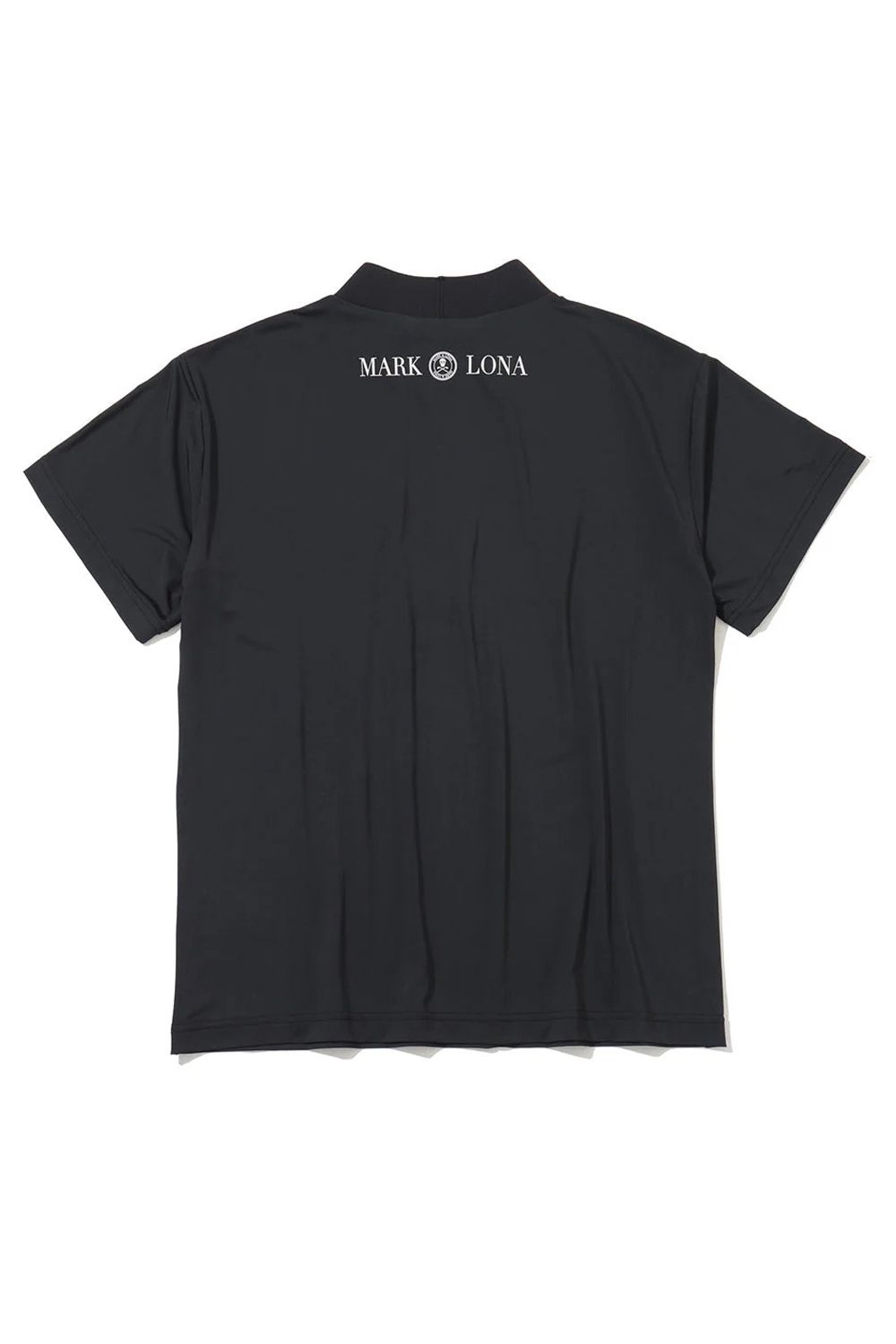 【26SS】【レディース】 MIRAGE CRYSTAL MOCK TEE / カラフルロゴプリント スワロフスキー モックネックTシャツ (ブラック)