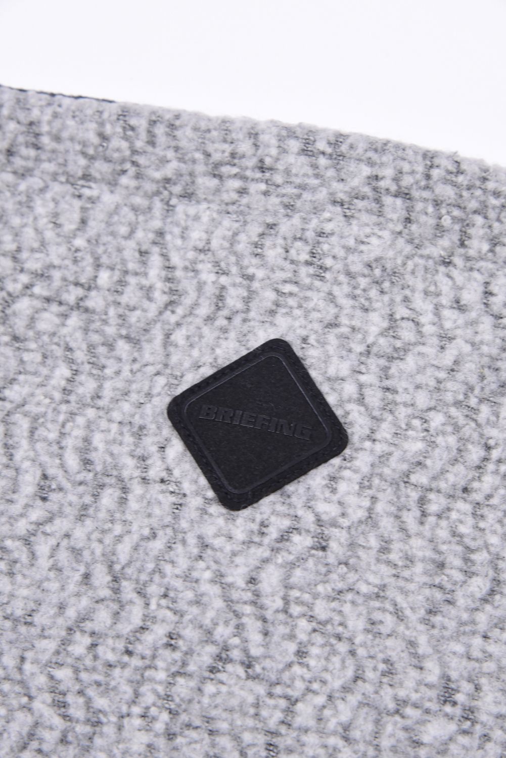 WOOL BOA NECK GAITER / ウールボアフリース ネックウォーマー (ライトグレー)