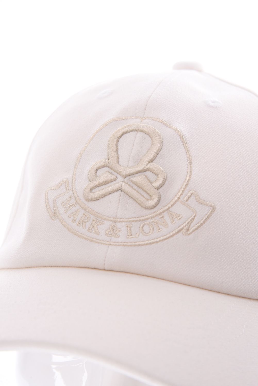 SPECTRA WOOLY 6P CAP / ブランクスカル3Dロゴ刺繍 ベースボールキャップ (ホワイト)