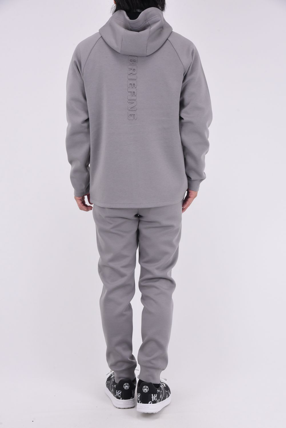 【25AW】 MEN'S WARM 3D LOGO PARKA / ダンボールニット 3D ロゴパーカー (グレー)