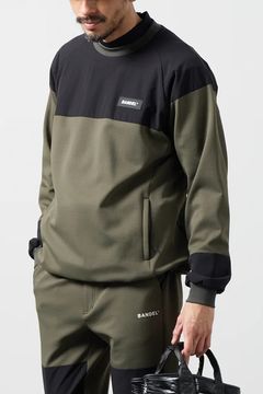 【26AW】 FLEECE COMBINATION PULLOVER / フリースコンビネーション プルオーバー (カーキ)