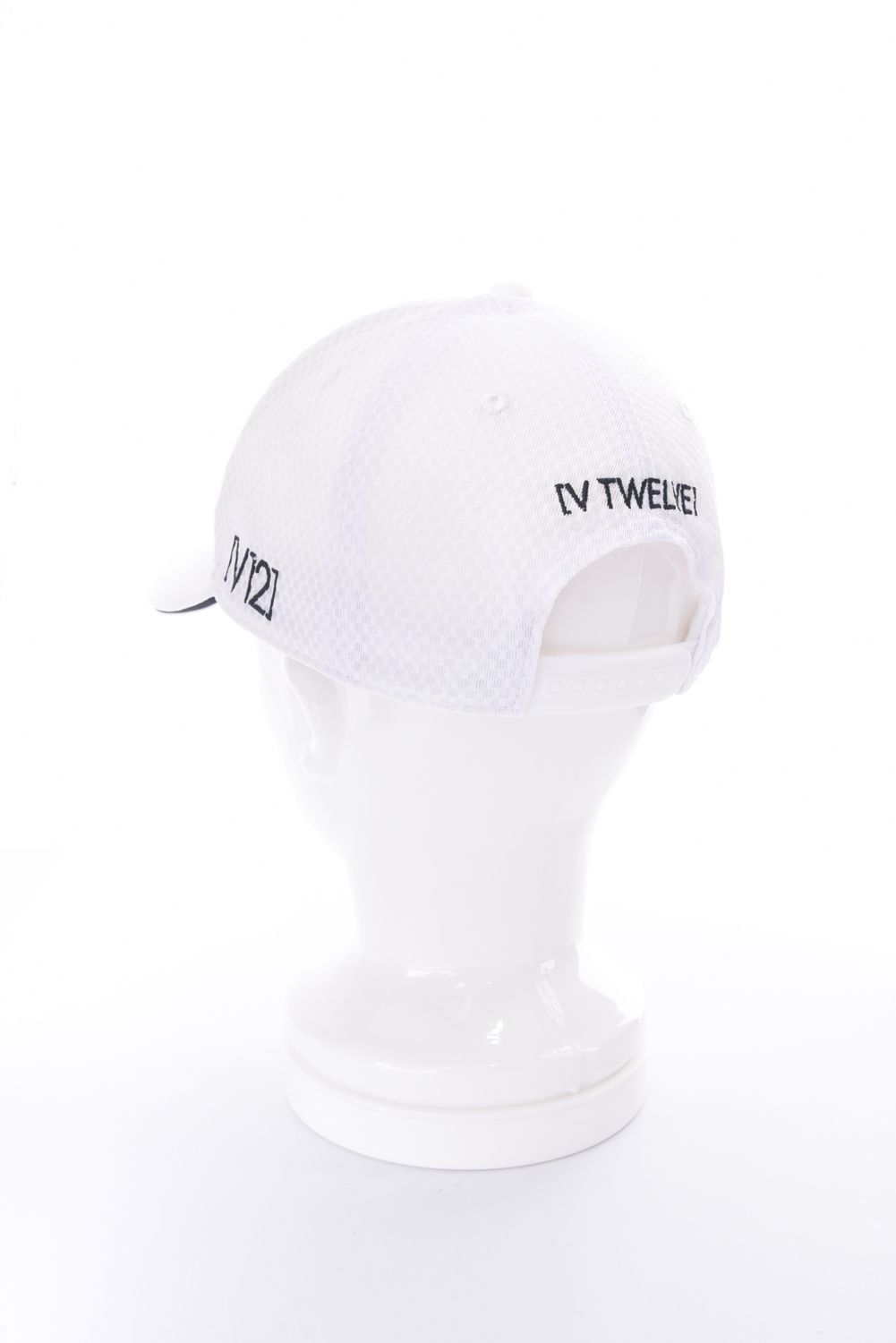 【26SS】 ARC CAP / 3Dブランドロゴ刺繍 メッシュキャップ (ホワイト)