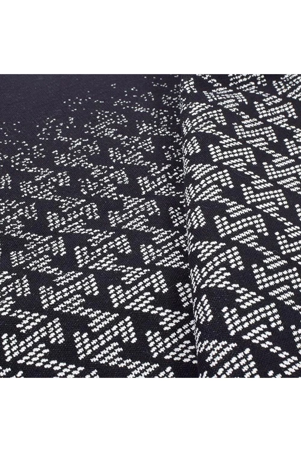 【26AW】 GM GRADATION KNIT / グラデーション ニット (ブラック)*