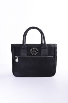 【26AW】 PREMIUM GAUGE CART BAG / コーデュラナイロン シンセティックレザー スカルカモジャカード 2WAYカートバッグ (ブラック)