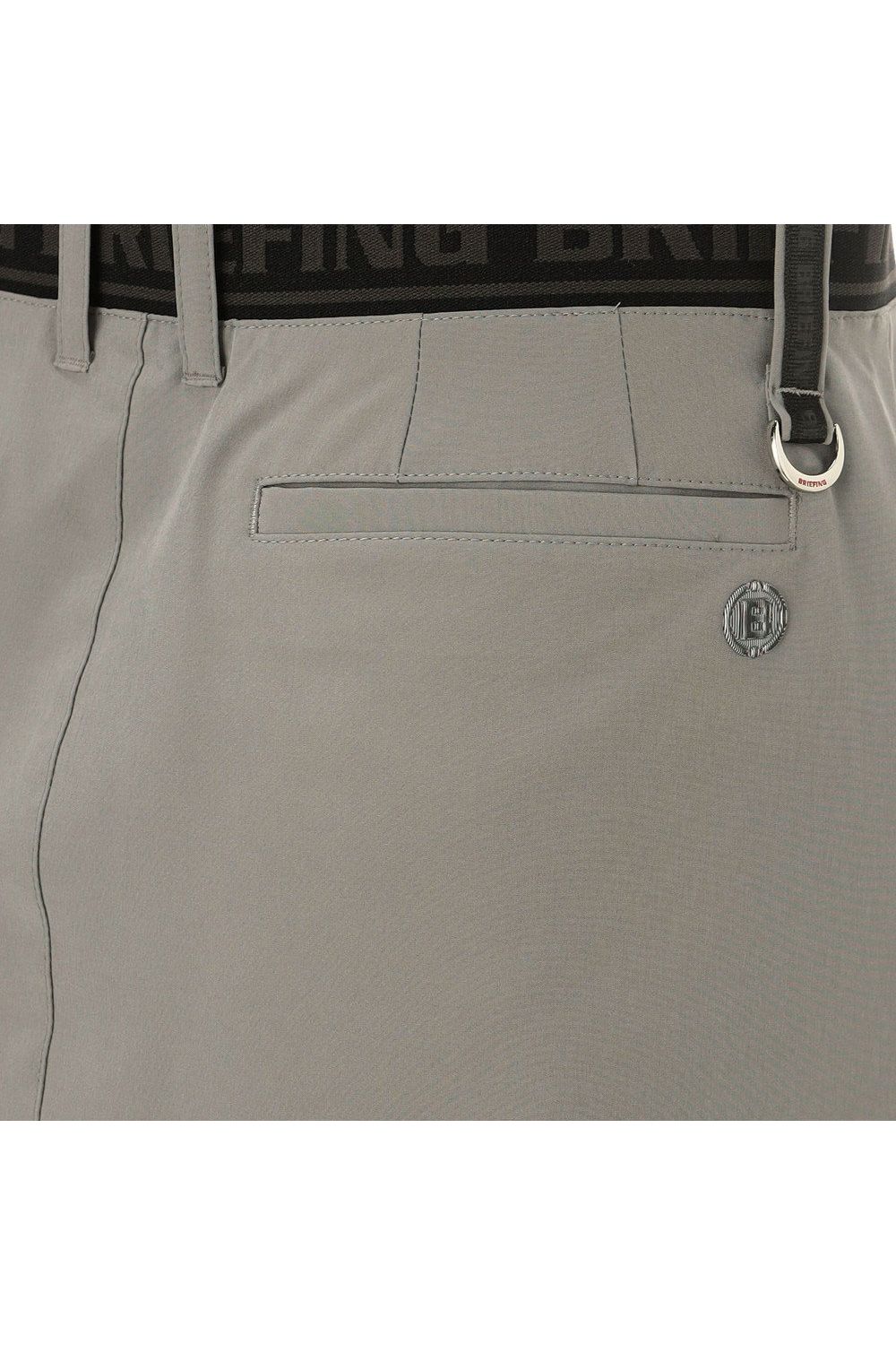 【26SS】【レディース】 WOMEN’S COOLCORE LOGO ELASTIC SKIRT / クールコア ウエストゴムベルト スカート (グレー)