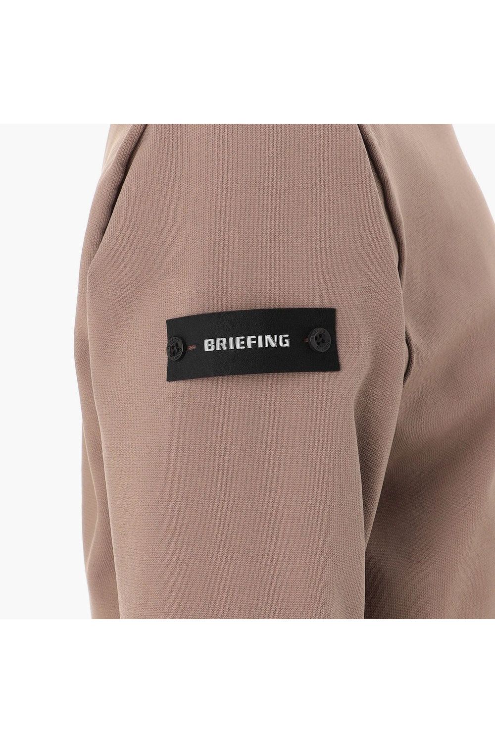 【26AW】 MEN’S PLANE KNIT CREWNECK / ブランドロゴ クルーネックニット (モカ)