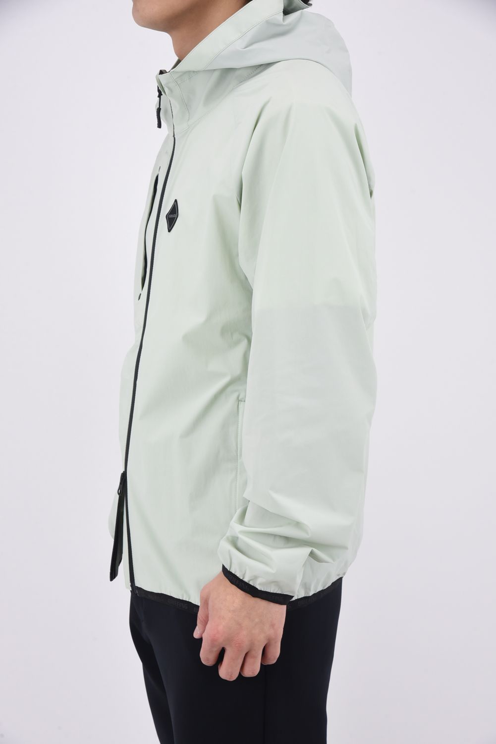 【26SS】 MEN'S POCKETABLE WIND PARKA / 4WAYストレッチタフタ ポケッタブル ライトパーカー (セージグリーン)