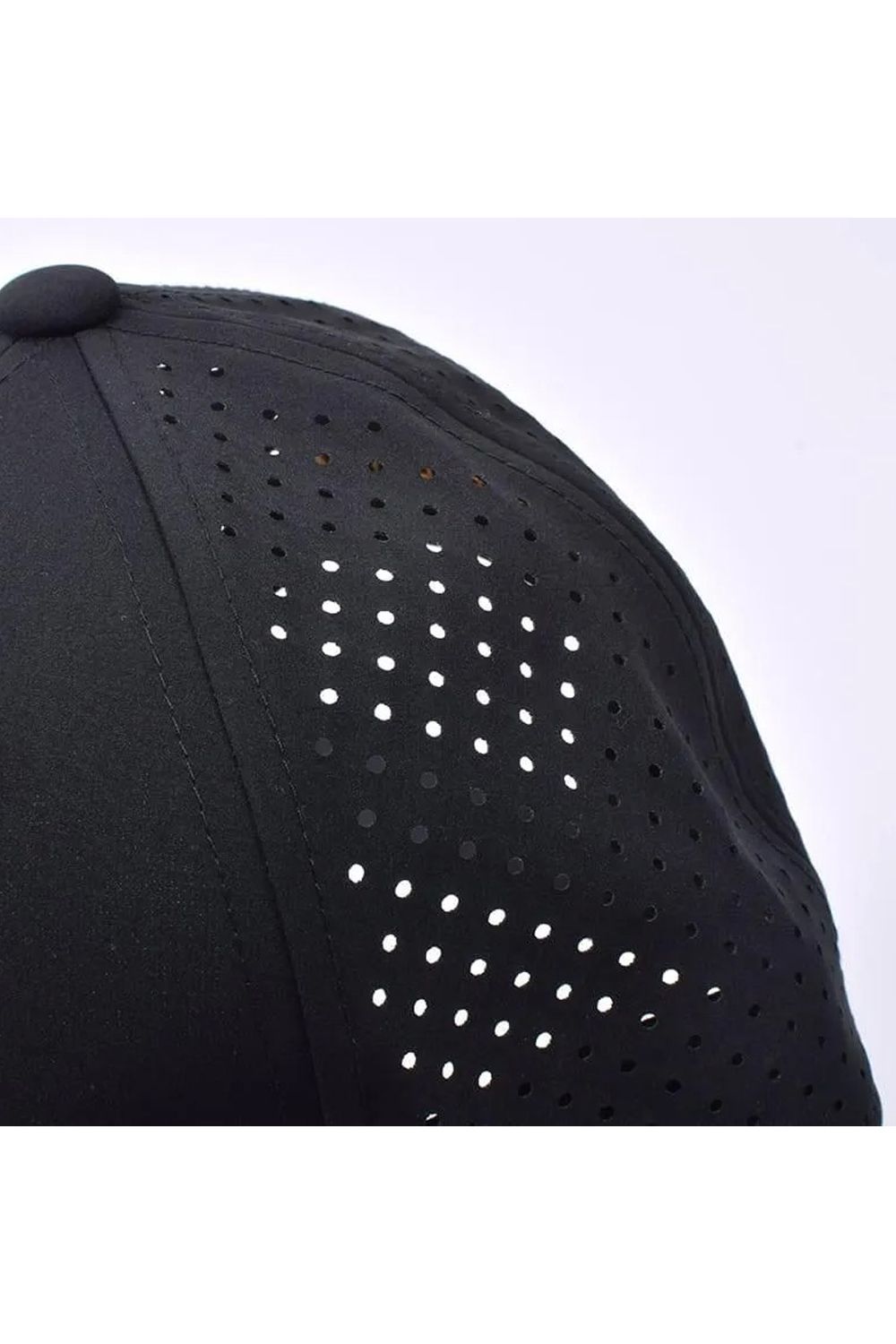 【26SS】 GM BRIM PUNCHING MESH CAP FLAT / パンチングメッシュ フラットキャップ (ブラック)