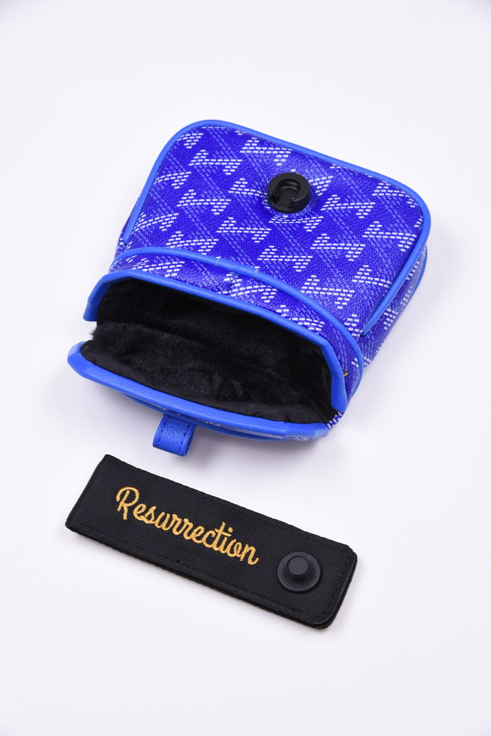 Putter Cover (Mallet) No.2 / ブランドオリジナル テキスタイル パターカバー マレットタイプ (マリンブルー)*
