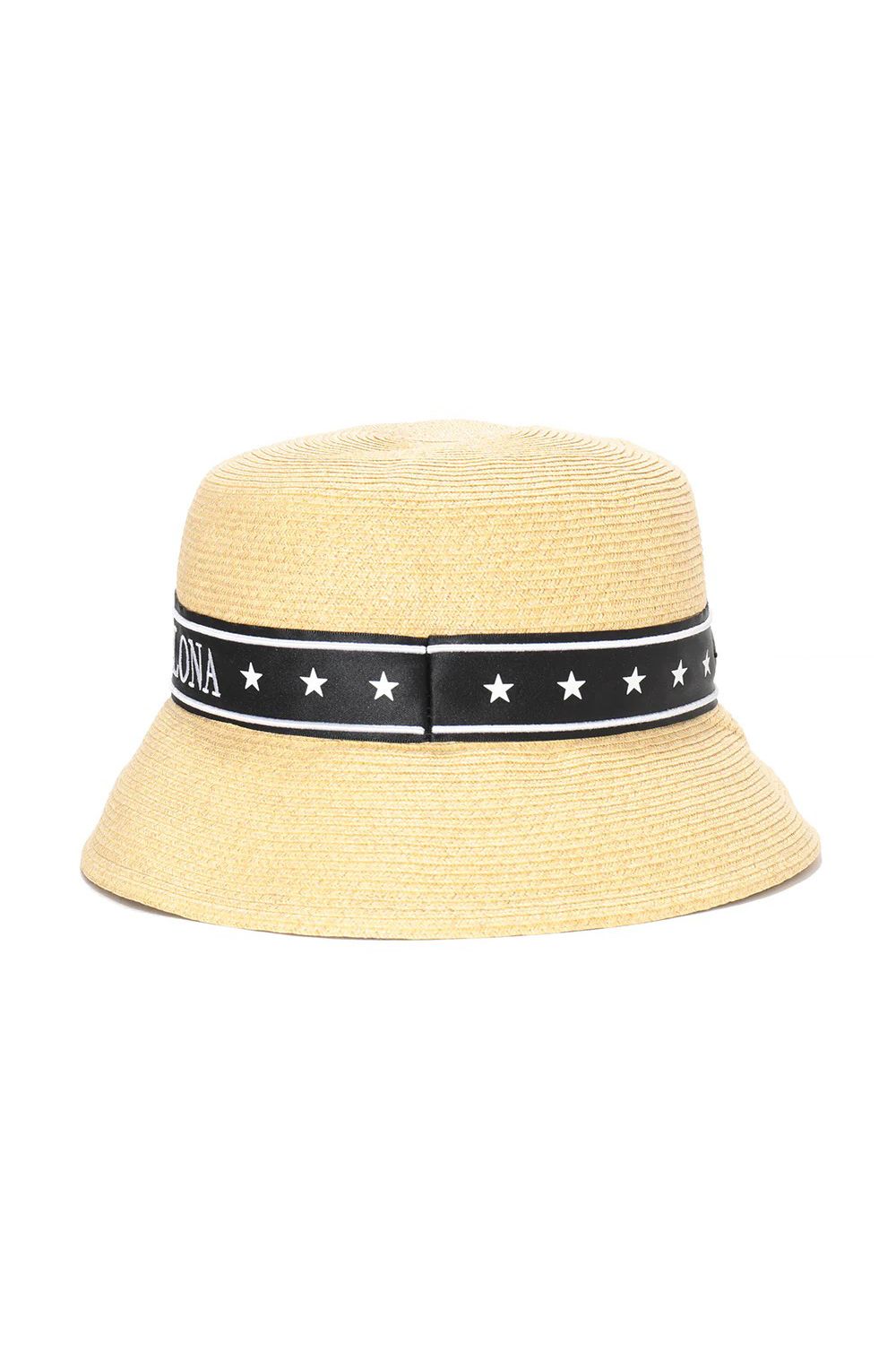 【26SS】 MIRAGE RAFFIA HAT / ラフィア調ペーパー素材 リゾートライク バケットハット (ナチュラル)