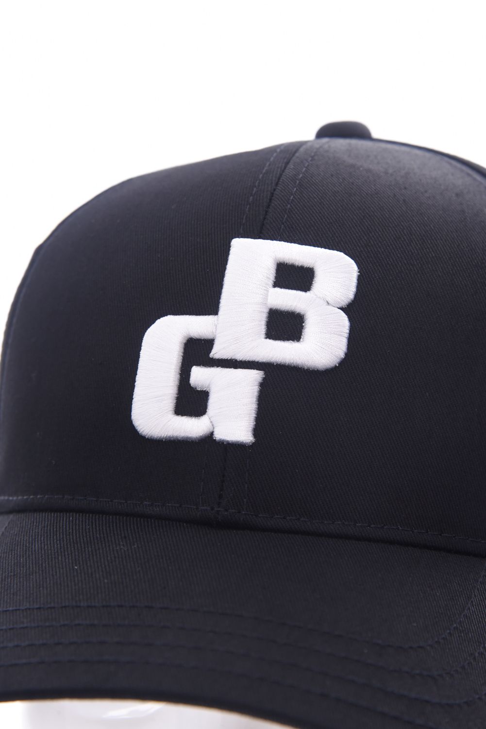 BG INITIAL CAP / BGイニシャルロゴ キャップ (ブラック)