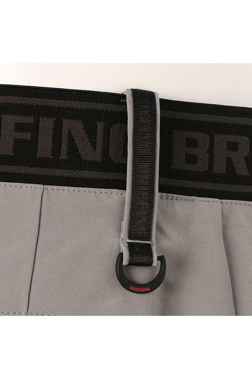 【26SS】 MEN'S COOLCORE LOGO ELASTIC PANTS / クールコア ウエストゴムベルト ロングパンツ (グレー)