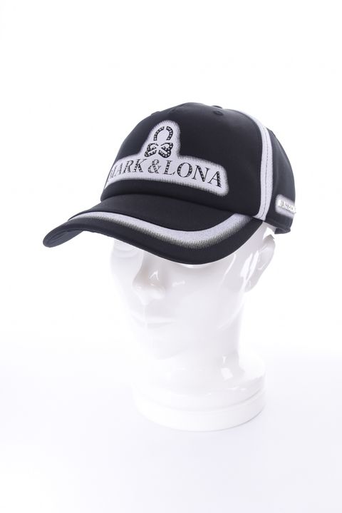 【26SS】 BLUR SIGN SPECTRUM CAP / ブラープリント ラインストーン キャップ (ブラック)