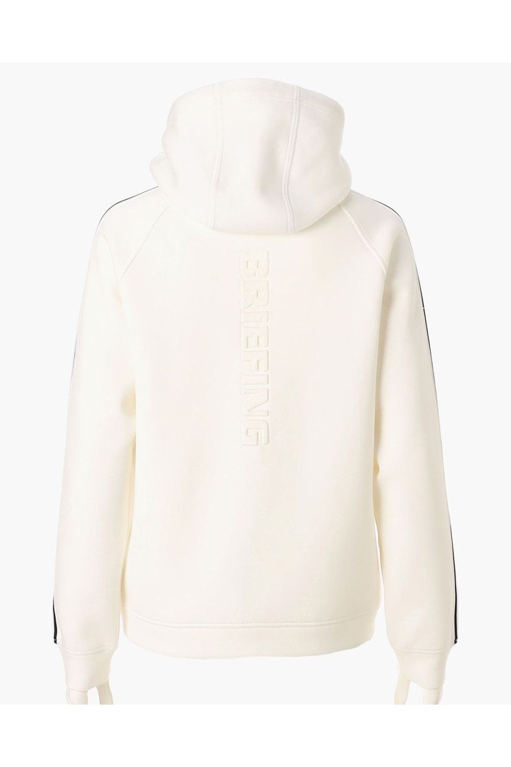 【26AW】【レディース】 WOMEN’S WARM LINE PARKA / ダンボールニット サイドライン ジップアップパーカー (ホワイト)