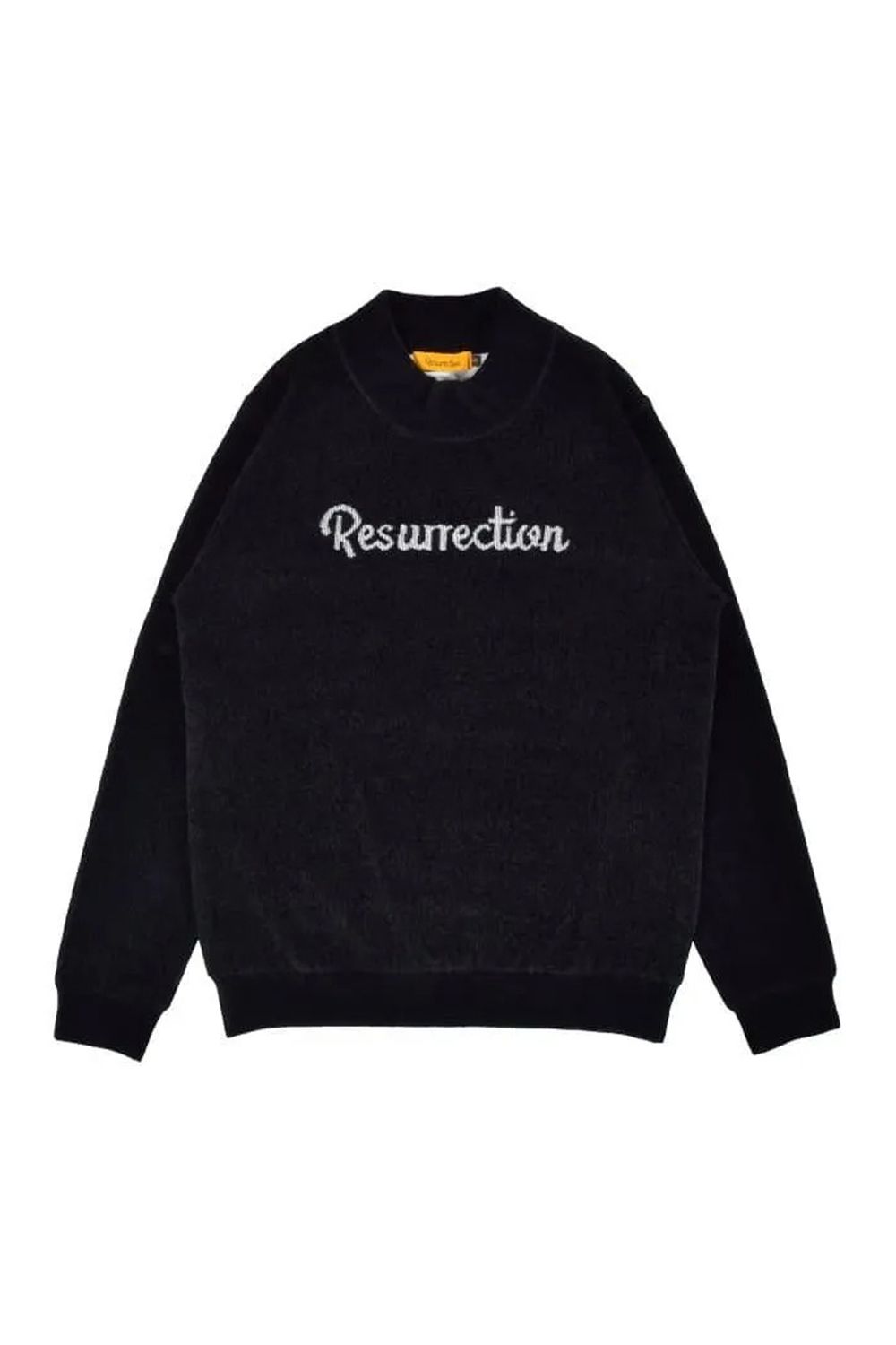 【26AW】【レディース】 AIRSHUT MOLE YARN HIGH NECK KNIT / モールヤーン 防風裏地 ハイネックニット (ブラック)*