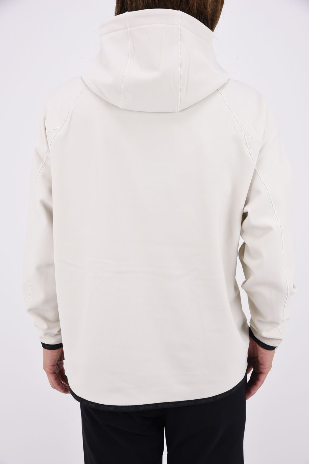 【26AW】 MS LOGO FOODIE / ロゴ パーカー (ベージュ)